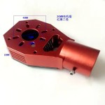 Wholesale Price 30mm CNC Aluminum Plant Protection UAV Motor Mount Holder for Q9XL/8318/U8/810 Brushless Motor DIY Parts-Red